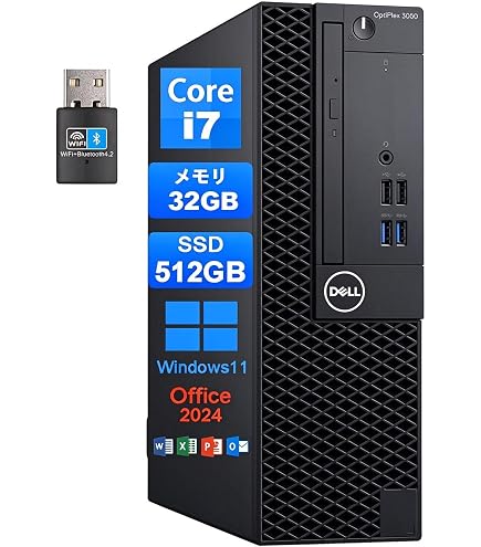 Amazon.co.jp: 中古パソコン デスクトップ 本体 DELL デル OPTIPLEX